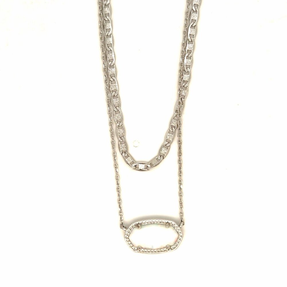 Kendra Scott Double Strand Opal Necklace